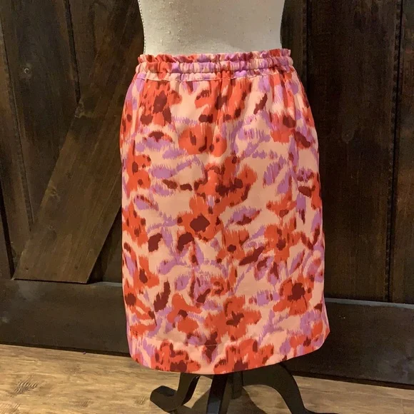 Floral skirt with pockets - Picture 5 of 8